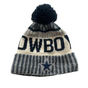 Dallas Cowboy’s NFL Beanie (ONE SIZE FITS ALL) Blue White and Gray